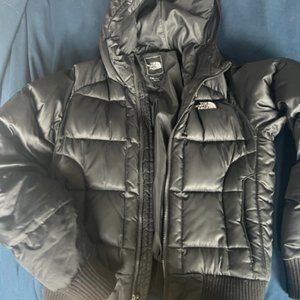 The North Face Women's  Down Hoodie Puffer Jacket